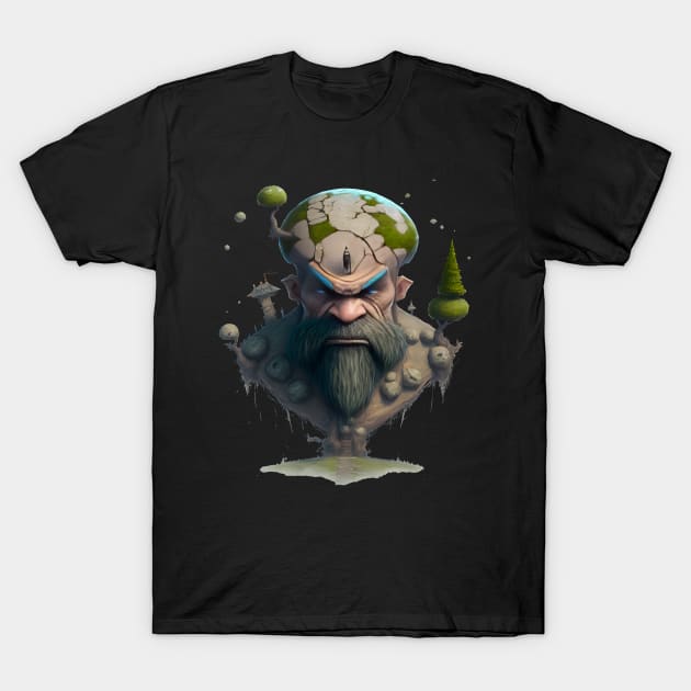 god of giants T-Shirt by TrvlAstral